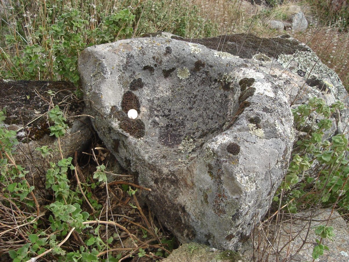Pila de piedra